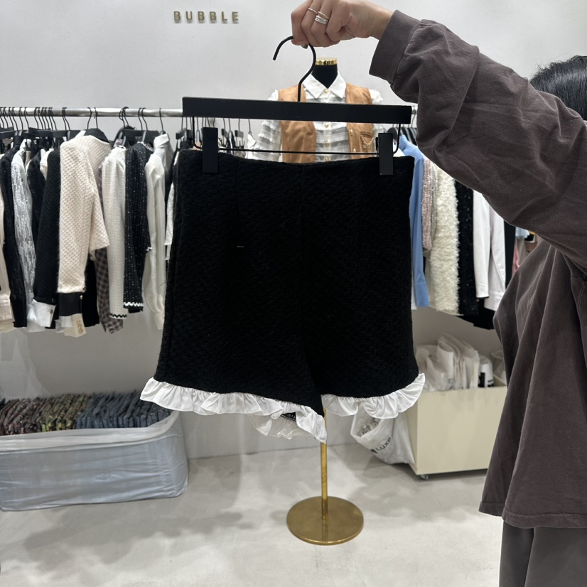 LOTTIMO韓國代購㊣女士新款職業熱賣推薦25秋冬人氣休閑短褲LOTTIMO短褲圖色2