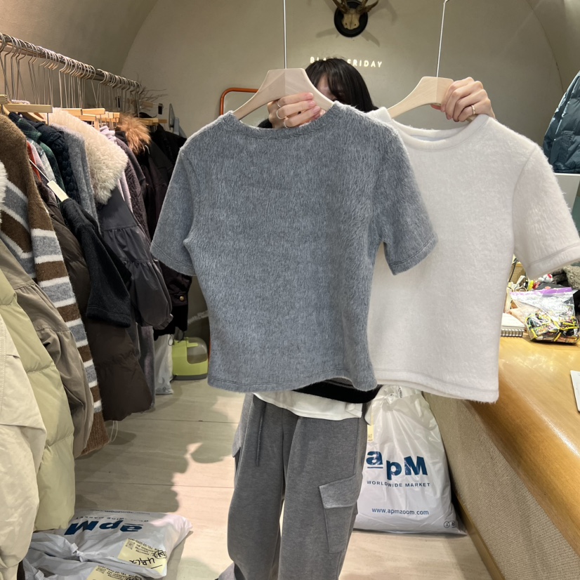 BLACKFRIDAY東大門㊣實拍女士新品推薦25秋冬職業人氣時尚T恤BLACK FRIDAYT恤