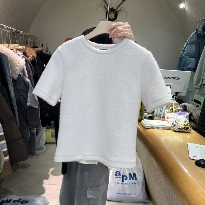 BLACKFRIDAY東大門㊣實拍女士新品推薦25秋冬職業人氣時尚T恤BLACK FRIDAYT恤圖色1