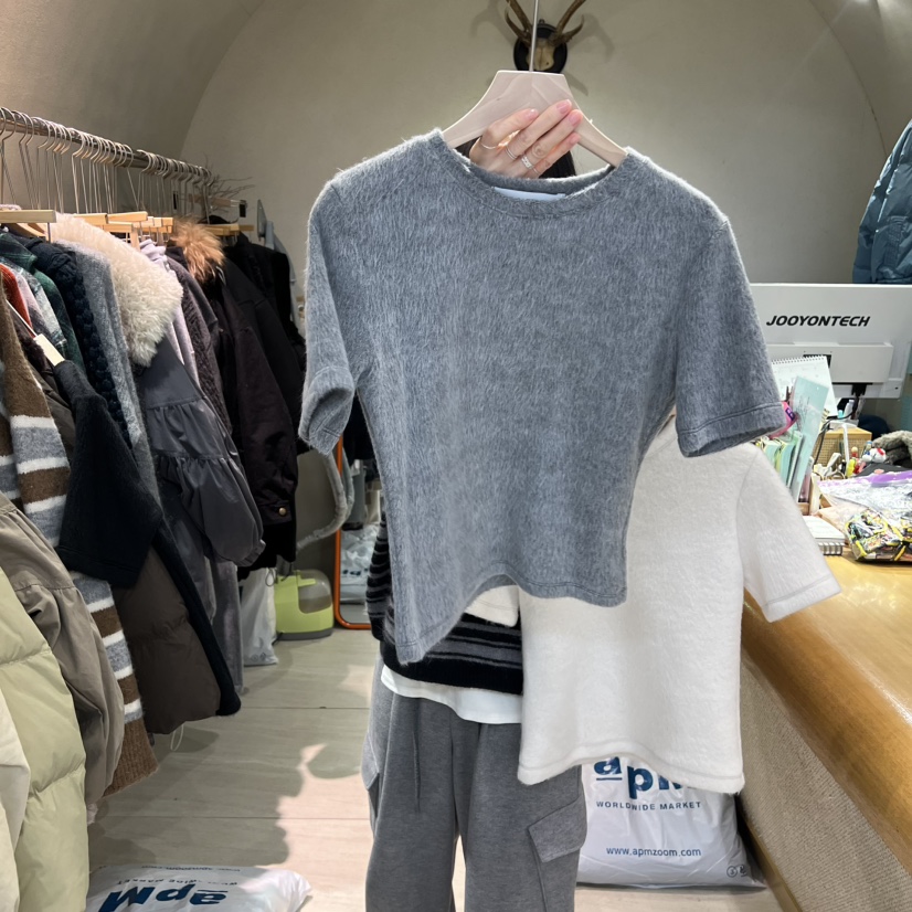 BLACKFRIDAY東大門㊣實拍女士新品推薦25秋冬職業人氣時尚T恤BLACK FRIDAYT恤圖色3