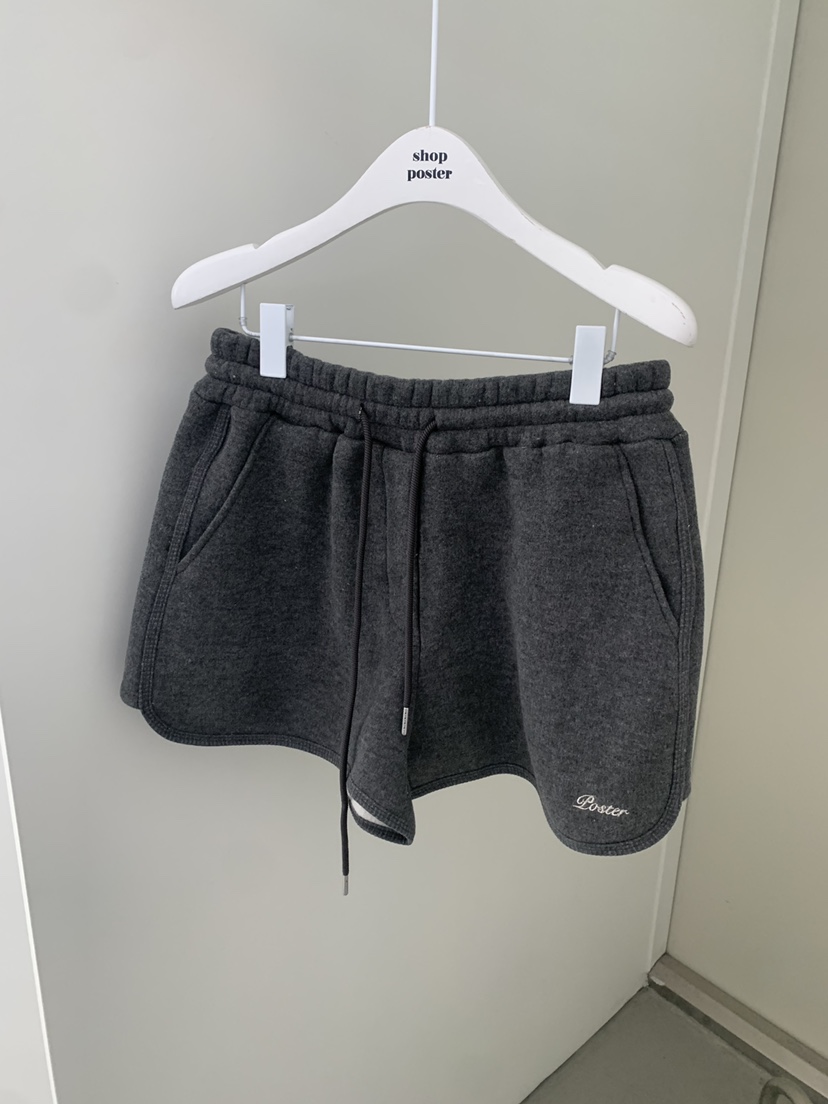 SHOP POSTER韓國代購㊣女裝新品推薦人氣時尚25秋冬休閑短褲SHOP_POSTER短褲圖色2