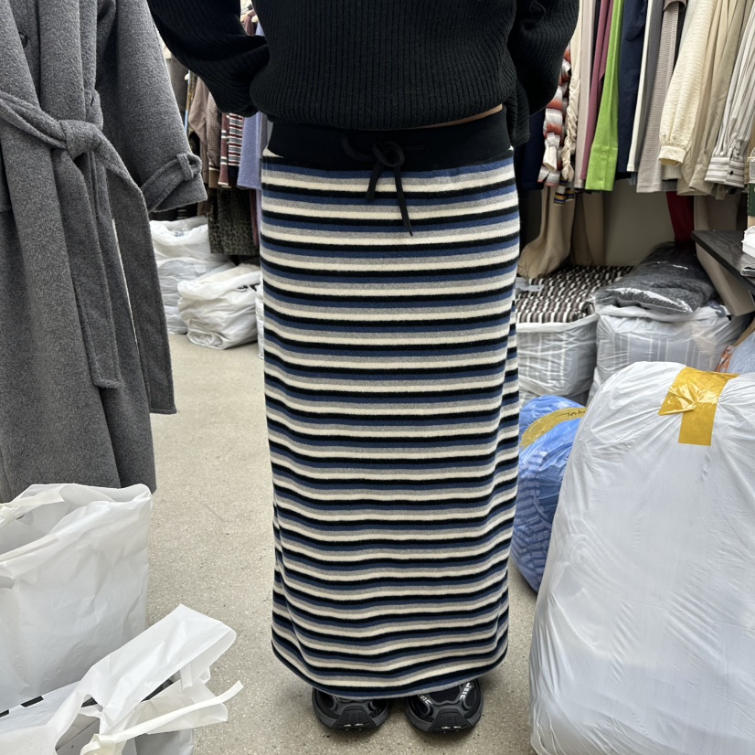 AMOEBA東大門㊣直郵女士新品推薦熱賣人氣25秋冬時尚休閑長裙AMOEBA長裙圖色2