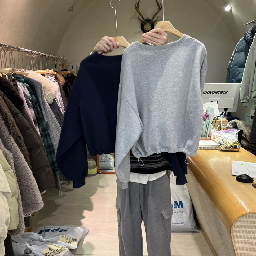 BLACKFRIDAY東大門㊣代購女裝新品休閑職業人氣時尚25秋冬衛衣BLACK FRIDAY衛衣