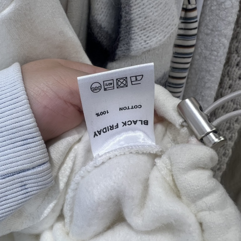 BLACKFRIDAY東大門㊣代購女裝新品休閑職業人氣時尚25秋冬衛衣BLACK FRIDAY衛衣