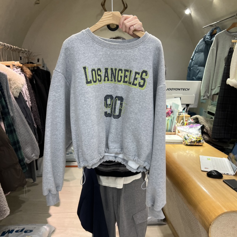 BLACKFRIDAY東大門㊣代購女裝新品休閑職業人氣時尚25秋冬衛衣BLACK FRIDAY衛衣圖色3