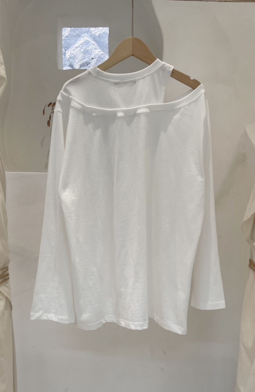 MINIQUEENS東大門㊣實拍女裝新款職業推薦熱賣25秋冬長袖T恤MINIQUEENS長袖T恤