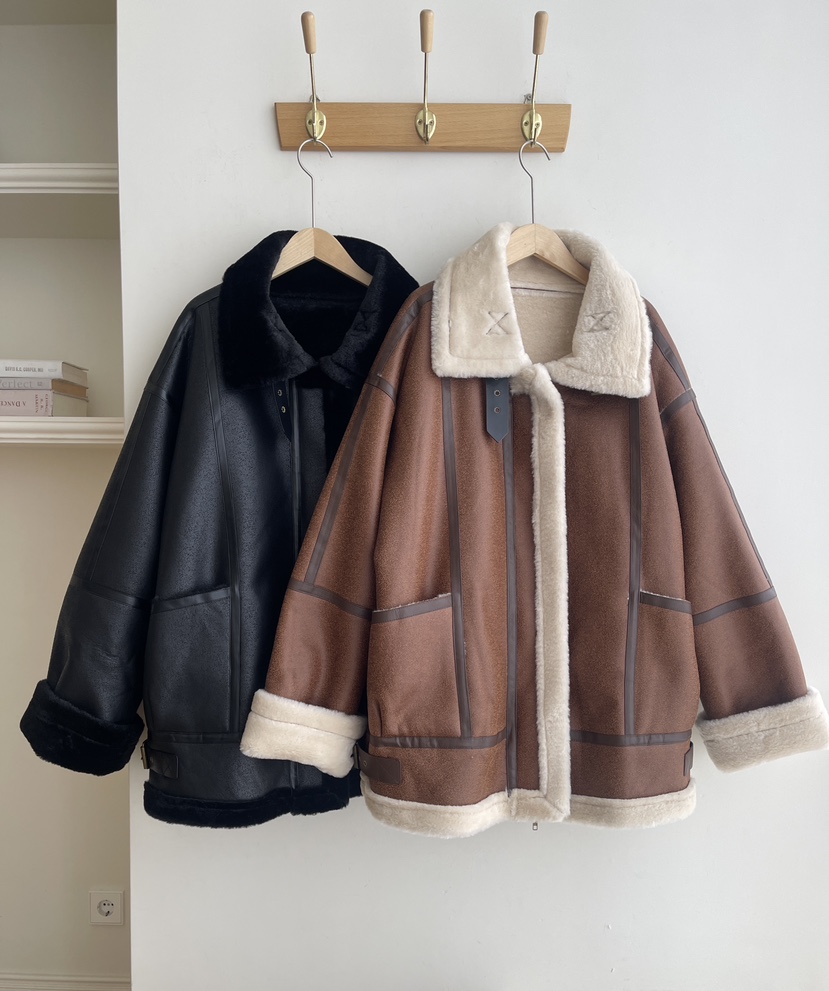 MINIQUEENS東大門㊣代購女士新款25秋冬熱賣人氣推薦時尚夾克MINIQUEENS夾克