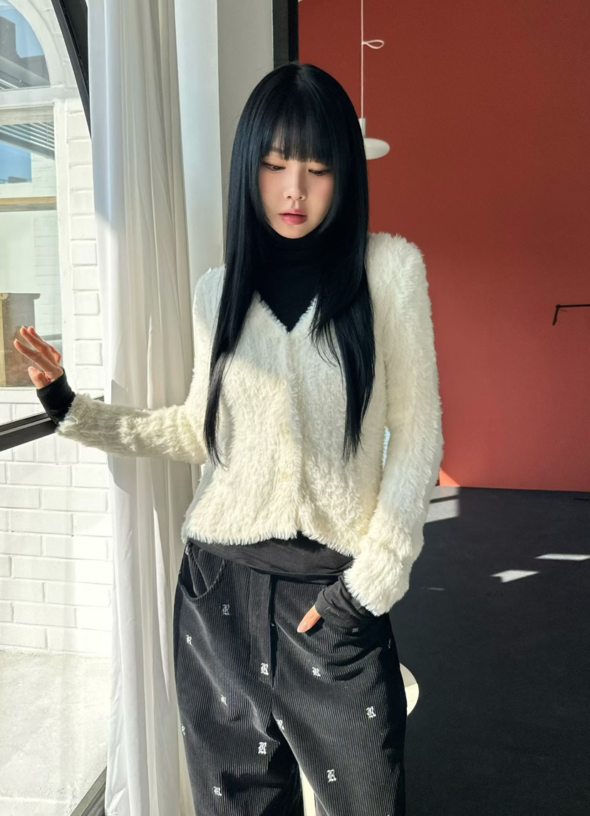 AMOUR韓國直郵㊣女士新品職業25秋冬人氣時尚推薦針織衫羊毛衫AMOUR針織衫