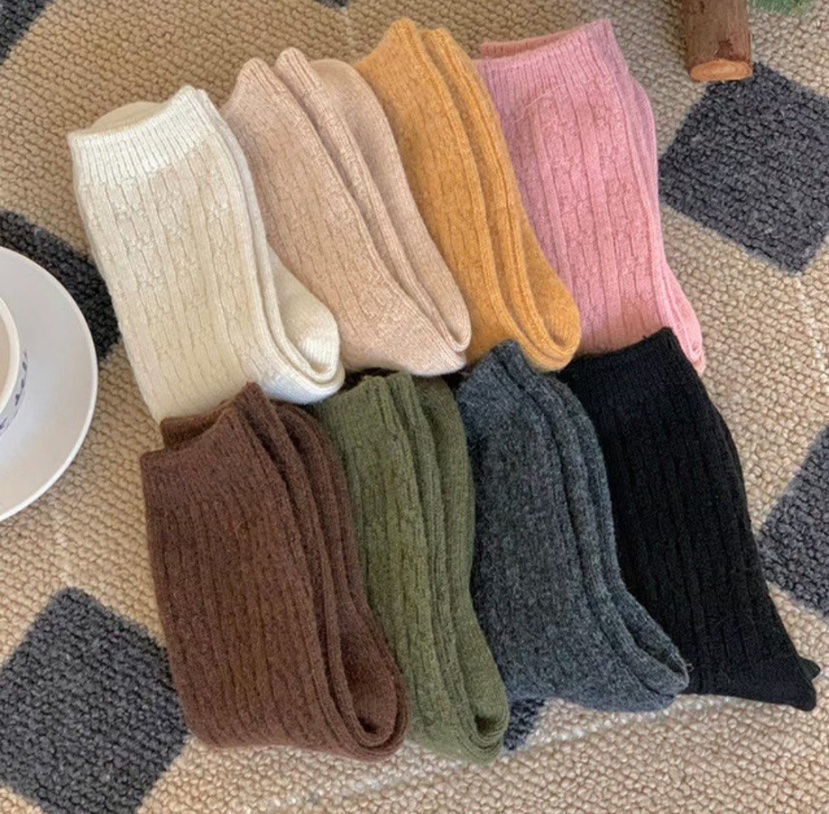 CACTUS-Q東大門㊣代購女裝新款25秋冬人氣職業推薦時尚襪子CACTUS十雙起/可混搭襪子