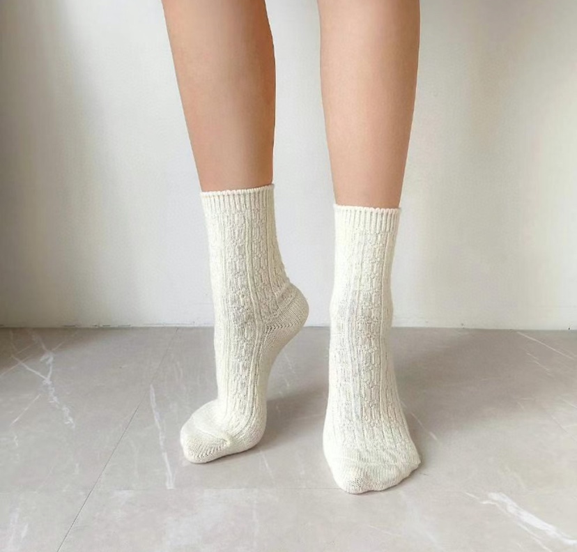 CACTUS-Q東大門㊣代購女裝新款25秋冬人氣職業推薦時尚襪子CACTUS十雙起/可混搭襪子圖色1