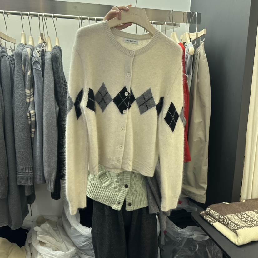 SALT BREAD東大門㊣代購女裝新款推薦人氣25秋冬熱賣休閑毛衣SALT BREAD毛衣圖色1