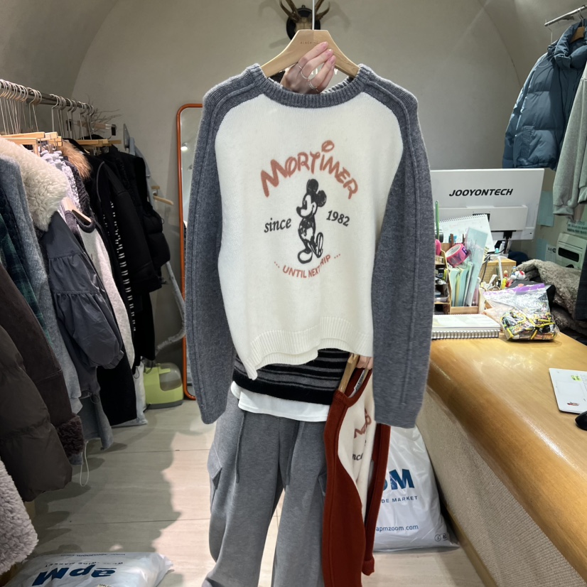 BLACKFRIDAY韓國代購㊣女裝新款25秋冬人氣職業休閑推薦針織衫BLACK FRIDAY針織衫圖色2