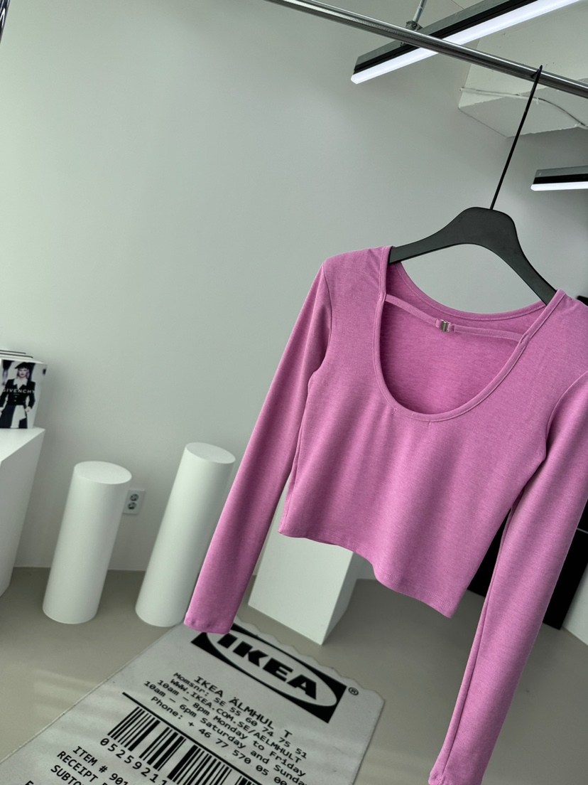 RED-A韓國直郵㊣女士新品職業推薦人氣時尚25秋冬熱賣長袖T恤RED-A長袖T恤圖色2