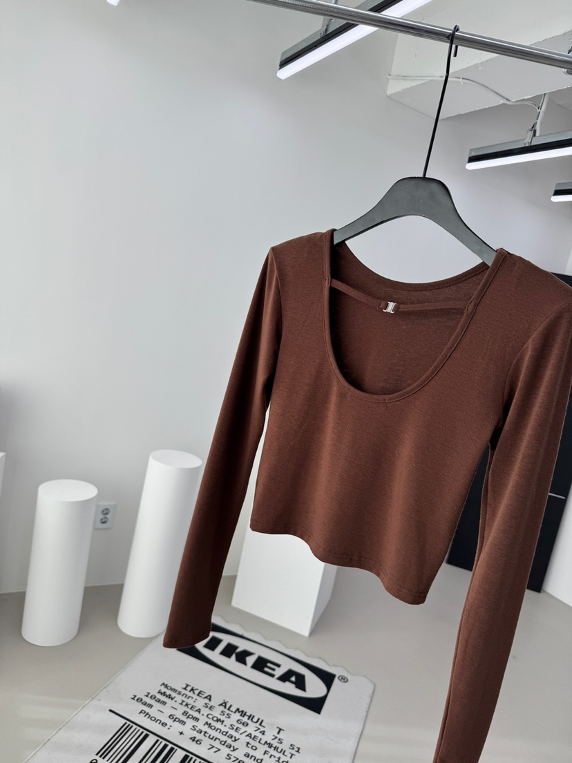 RED-A韓國直郵㊣女士新品職業推薦人氣時尚25秋冬熱賣長袖T恤RED-A長袖T恤圖色3