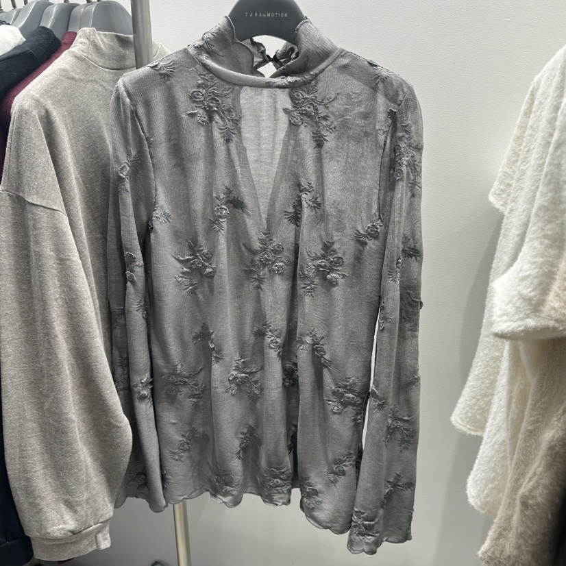 TARABY MOTION東大門㊣代購女士新品時尚熱賣休閑襯衫蕾絲衫TARABY MOTION襯衫/蕾絲衫圖色1