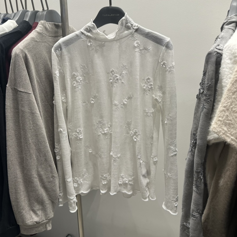 TARABY MOTION東大門㊣代購女士新品時尚熱賣休閑襯衫蕾絲衫TARABY MOTION襯衫/蕾絲衫圖色2