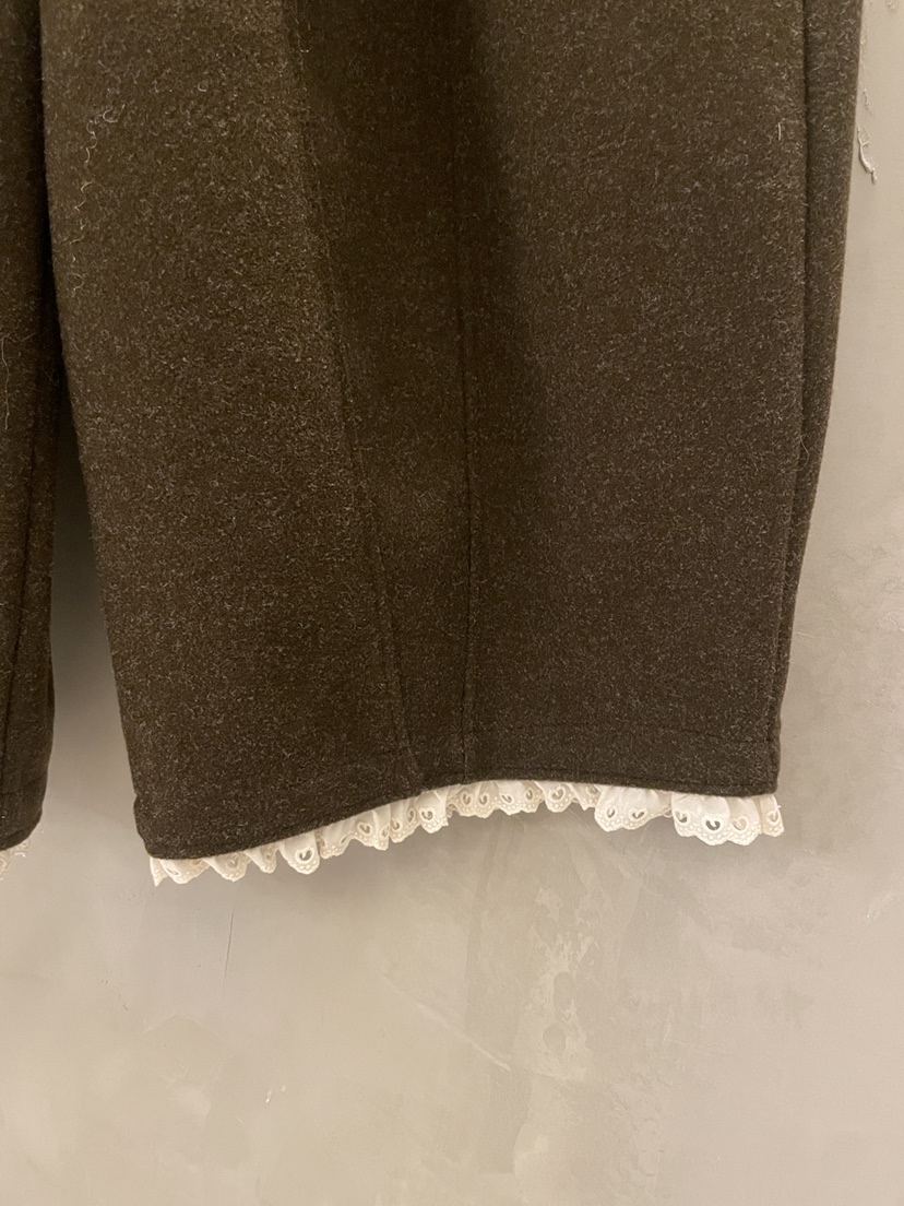 MULCUP韓國代購㊣女裝新品休閑25秋冬時尚人氣推薦休閑褲羊毛MULCUP休閑褲