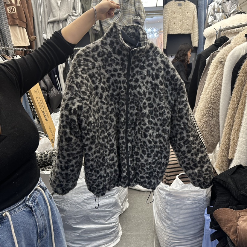 A-DEL東大門㊣實拍女士新品熱賣推薦人氣時尚休閑25秋冬夾克A-DEL夾克圖色2