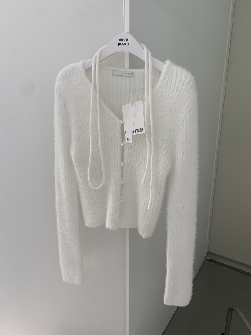 SHOP POSTER東大門㊣代購女士新款推薦25秋冬休閑職業針織衫SHOP_POSTER針織衫圖色1