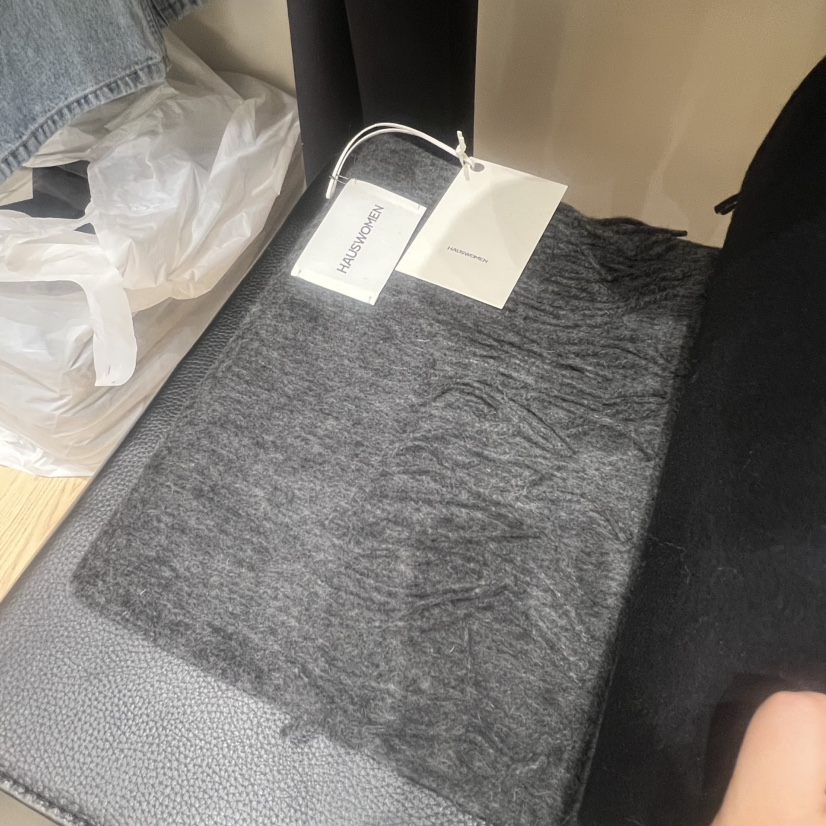 HAUS-A東大門㊣代購女士新品職業25秋冬人氣時尚圍巾披肩圍巾HAUSWOMEN圍巾/披肩圖色3