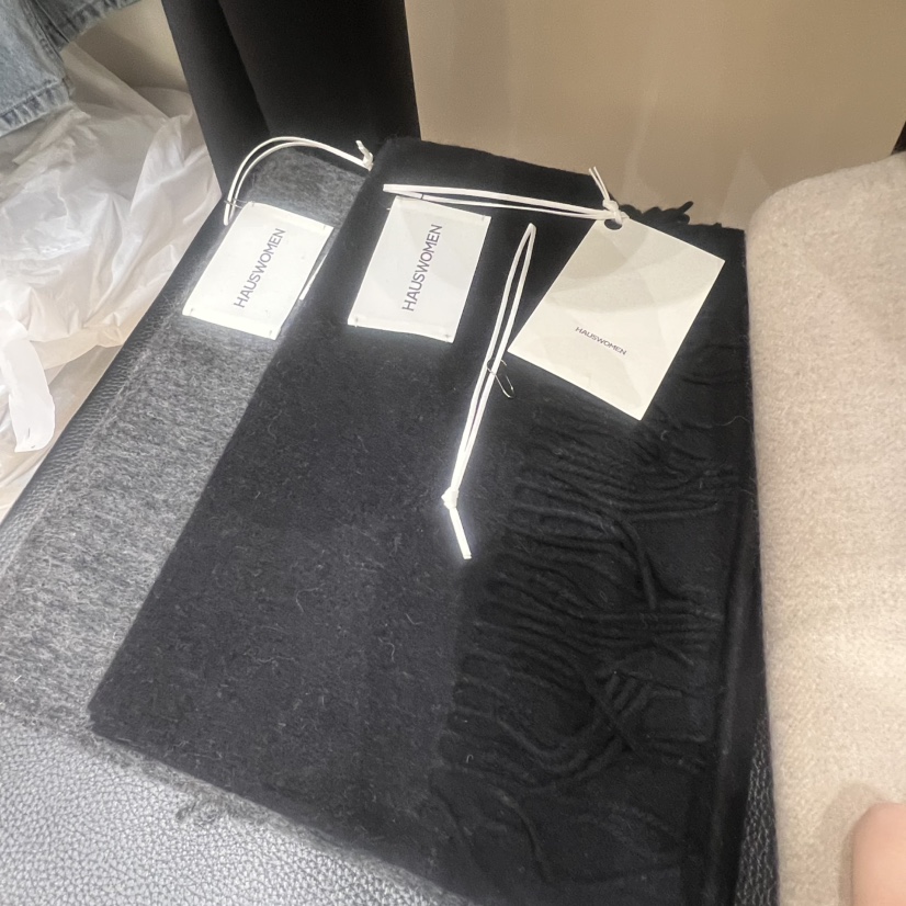 HAUS-A東大門㊣代購女士新品職業25秋冬人氣時尚圍巾披肩圍巾HAUSWOMEN圍巾/披肩圖色4