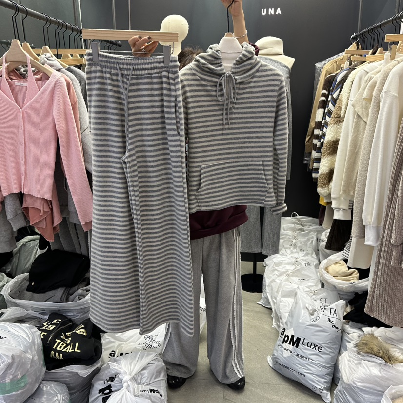 UNA/THE MAY東大門㊣直郵女裝新品推薦人氣25秋冬套裝套裝THEMAY/UNA套裝圖色1