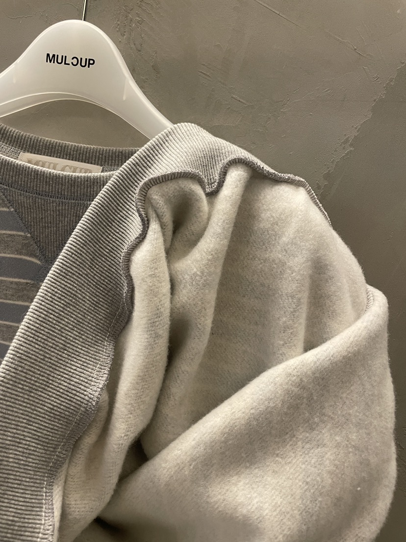 MULCUP韓國代購㊣女裝新款推薦人氣時尚休閑25秋冬衛衣加絨MULCUP衛衣
