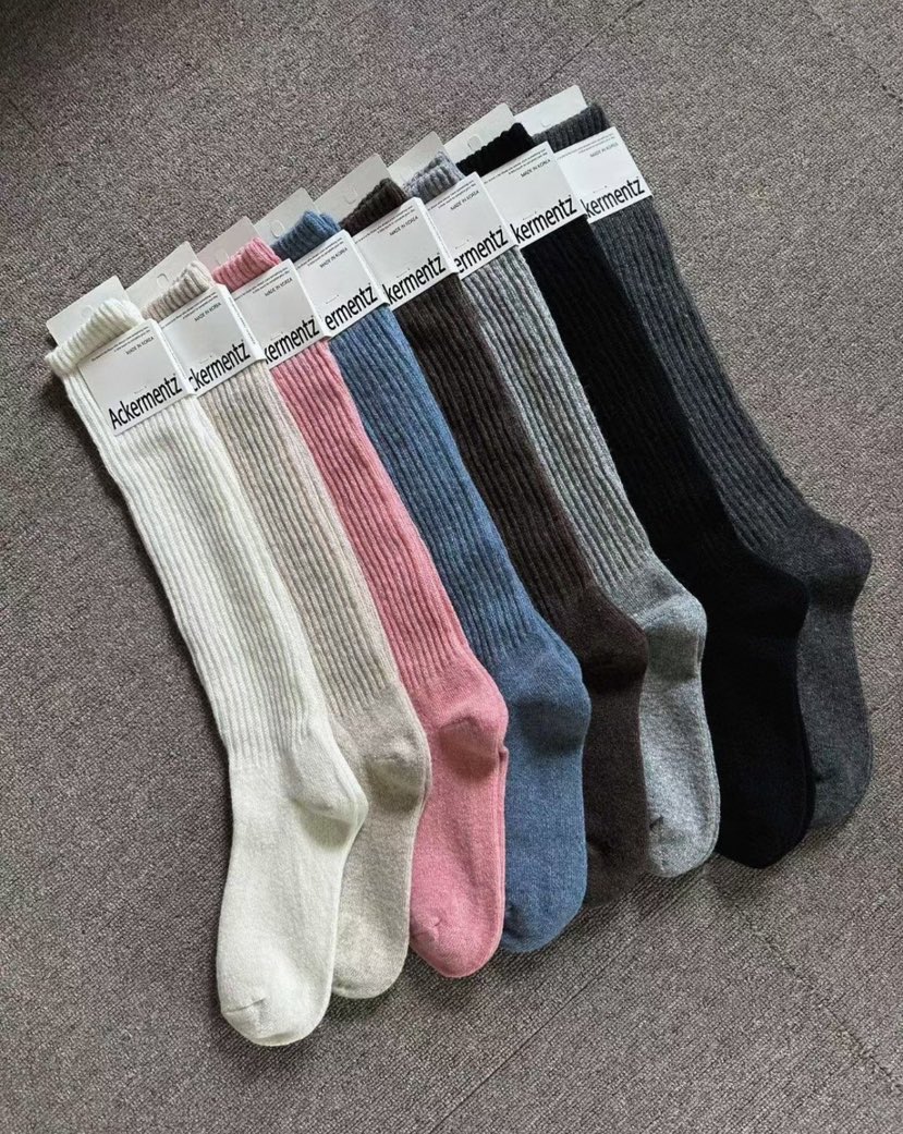 CACTUS-Q東大門㊣實拍女裝新款職業推薦休閑熱賣人氣25秋冬襪子CACTUS十雙起/可混搭襪子圖色1左一色