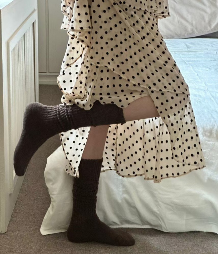 CACTUS-Q東大門㊣實拍女裝新款職業推薦休閑熱賣人氣25秋冬襪子CACTUS十雙起/可混搭襪子圖色5