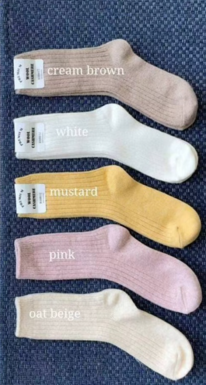 CACTUS-Q韓國直郵㊣女裝新品25秋冬時尚人氣休閑熱賣推薦襪子CACTUS十雙起/可混搭襪子圖色6上一色