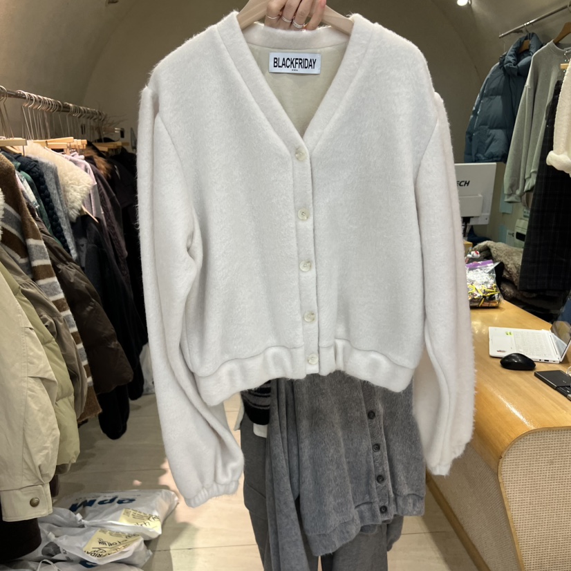 BLACKFRIDAY東大門㊣直郵女士新款休閑人氣25秋冬時尚衛衣開衫BLACK FRIDAY衛衣圖色3