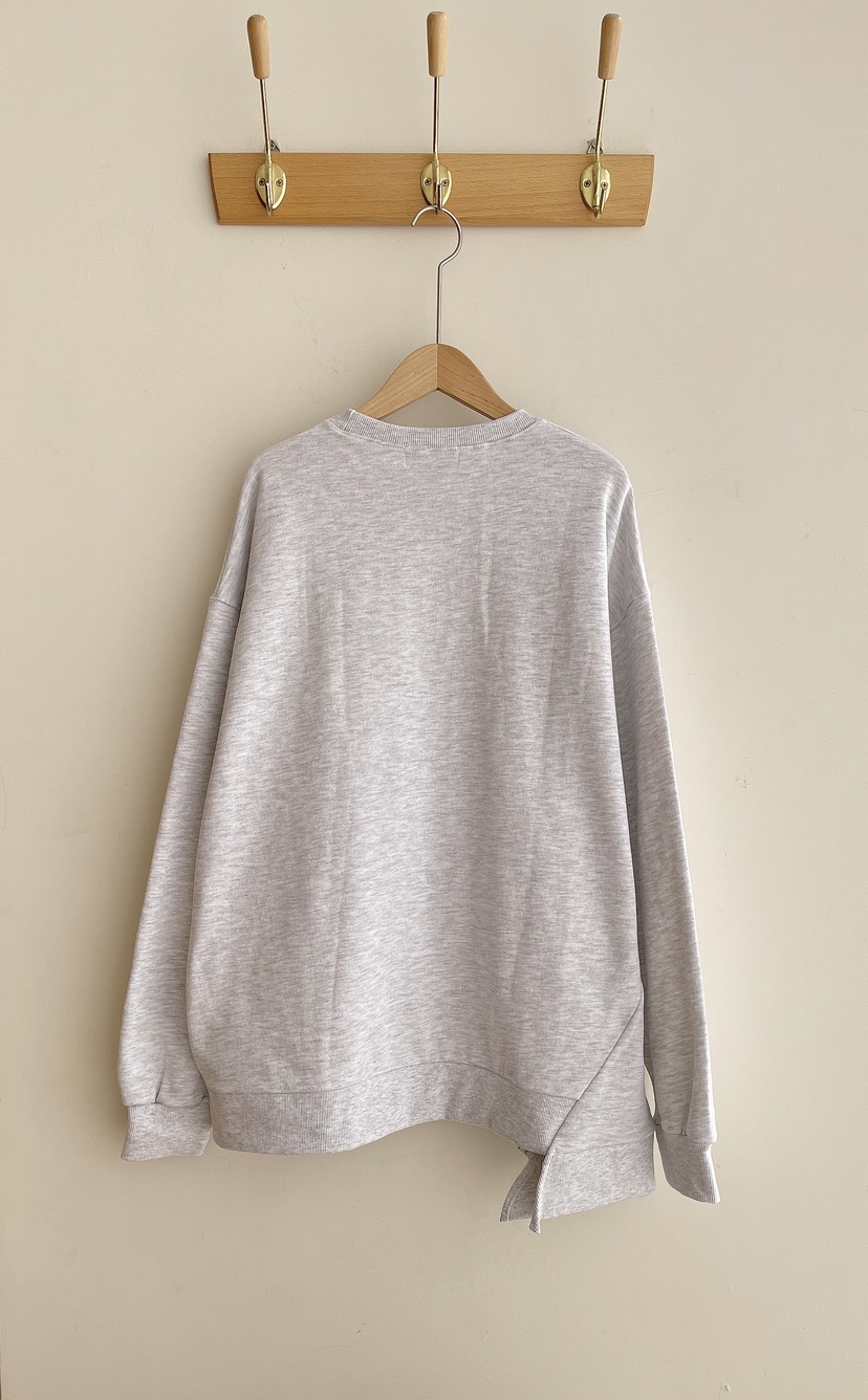 MINIQUEENS韓國代購㊣女裝新品25秋冬時尚熱賣職業衛衣拉鏈MINIQUEENS衛衣