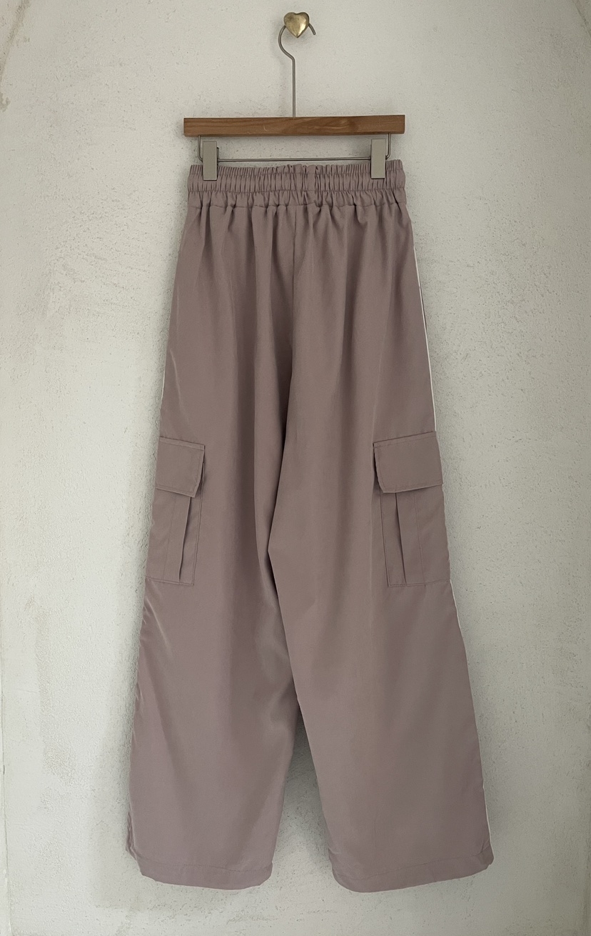 MINIQUEENS東大門㊣實拍女士新款熱賣推薦休閑休閑褲口袋拉鏈MINIQUEENS休閑褲