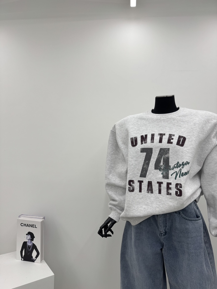 RED-A韓國代購㊣女裝新品熱賣時尚休閑職業推薦25秋冬衛衣RED-A衛衣