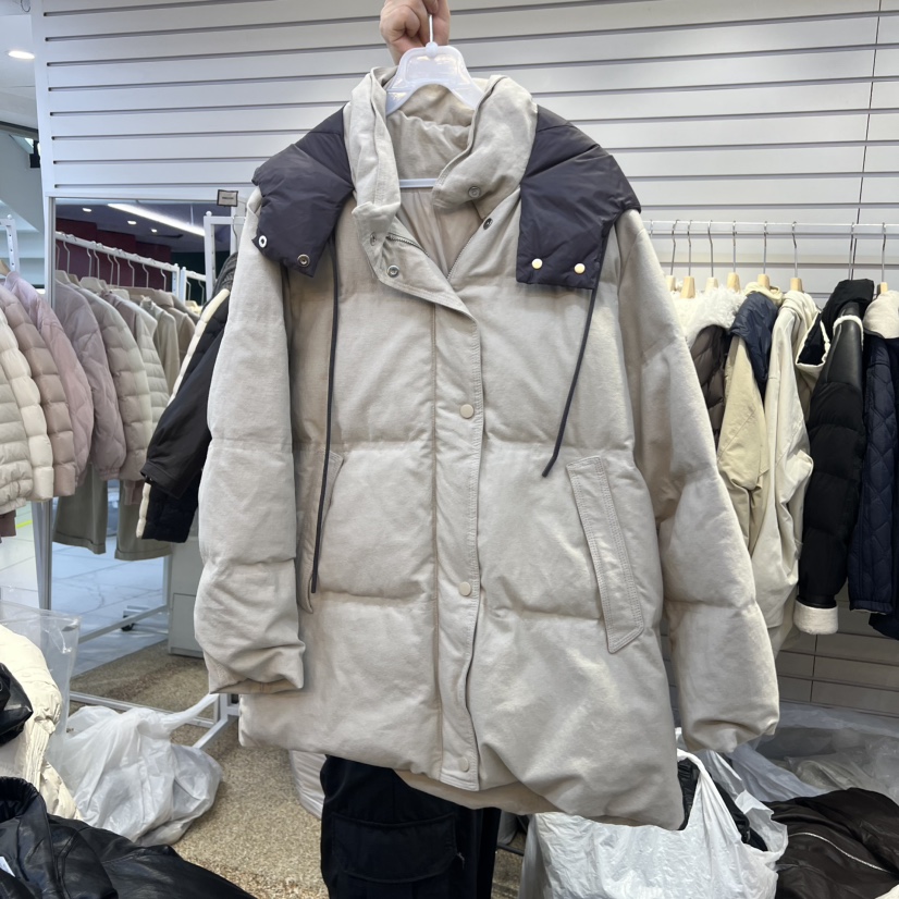 SIMPLE PARK/WMSTORY東大門㊣代購女裝新款人氣短款羽絨服SIMPLE PARK/WMSTORY短款羽絨服圖色2