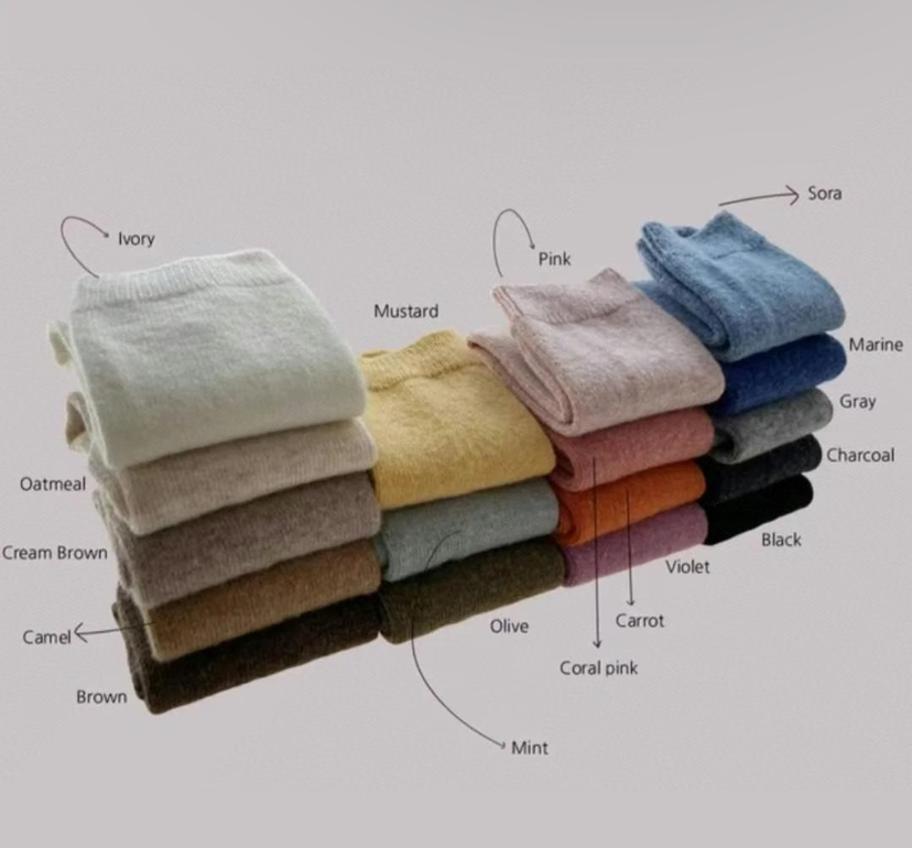 CACTUS-Q東大門㊣代購女裝新品時尚推薦休閑職業人氣25秋冬襪子CACTUS十雙起/可混搭襪子