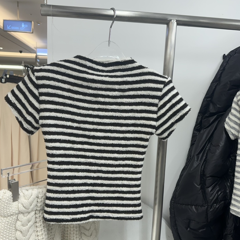 TOPDRESSING韓國代購㊣女士新款人氣熱賣25秋冬時尚休閑T恤TOPDRESSINGT恤圖色1棕色