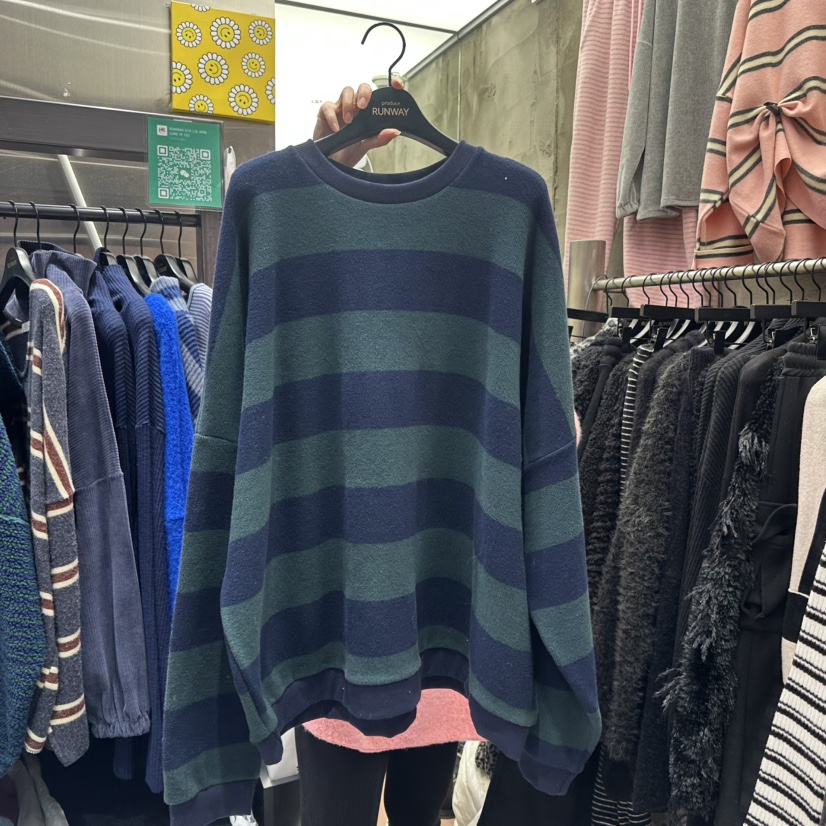 RUNWAY-런웨이東大門㊣實拍女士新品人氣25秋冬推薦休閑衛衣RUNWAY衛衣圖色4