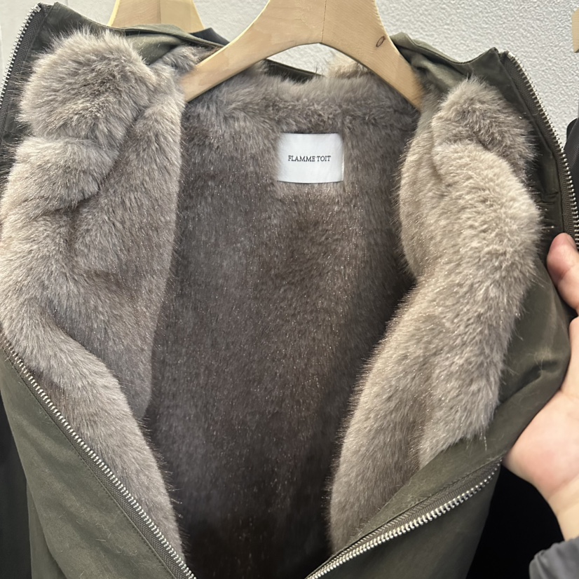 FLAMME TOIT東大門㊣代購女裝新款職業推薦夾克連帽衫加絨FLAMME TOIT夾克