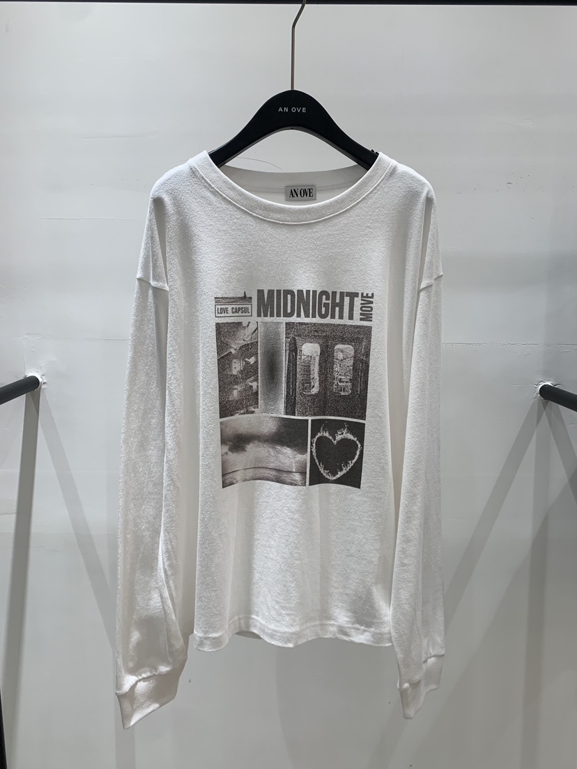 ANOVE韓國直郵㊣女裝新品休閑職業熱賣人氣25秋冬時尚長袖T恤ANOVE長袖T恤圖色1