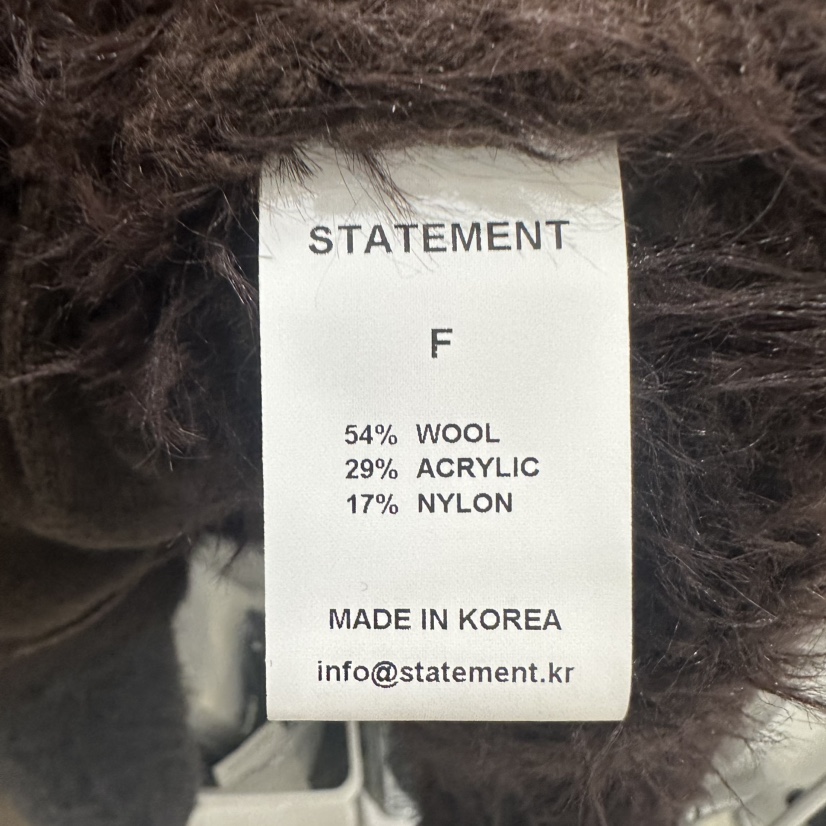 STATEMENT東大門㊣實拍女裝新品時尚休閑人氣推薦25秋冬毛衣STATEMENT毛衣