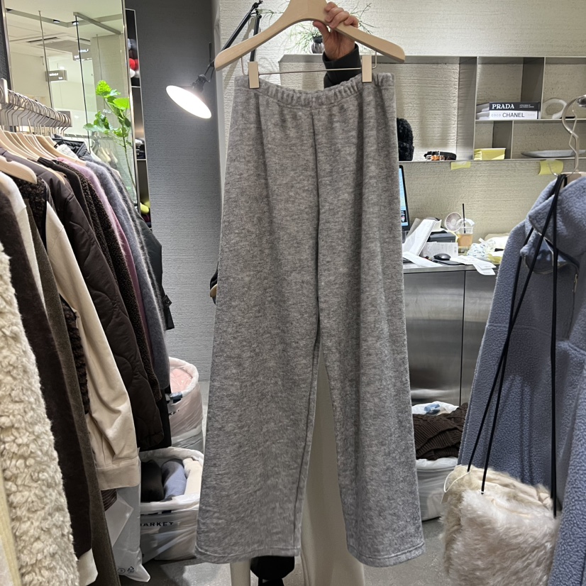 B_GARDER韓國直郵㊣女裝新款時尚休閑25秋冬職業休閑褲連帽B.GARDER休閑褲圖色2