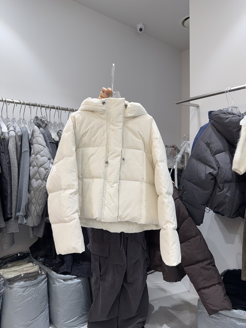 LOOKK東大門㊣代購女士新品時尚推薦人氣職業短款羽絨服鴨絨LOOKK短款羽絨服圖色4