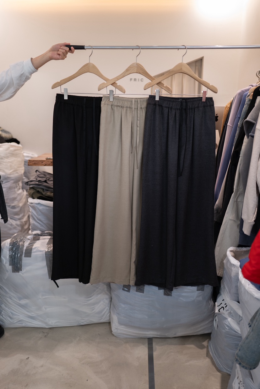 FRIC東大門㊣代購女裝新款熱賣職業休閑人氣25秋冬休閑褲羊毛FRIC休閑褲