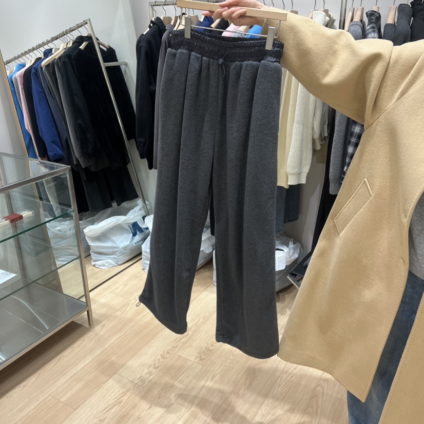 HAUS-A東大門㊣代購女裝新款時尚休閑熱賣半身裙中短裙抓絨HAUSWOMEN半身裙/中短裙