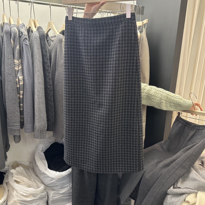 SALT BREAD東大門㊣直郵女裝新品推薦休閑人氣職業25秋冬長裙SALT BREAD長裙圖色2