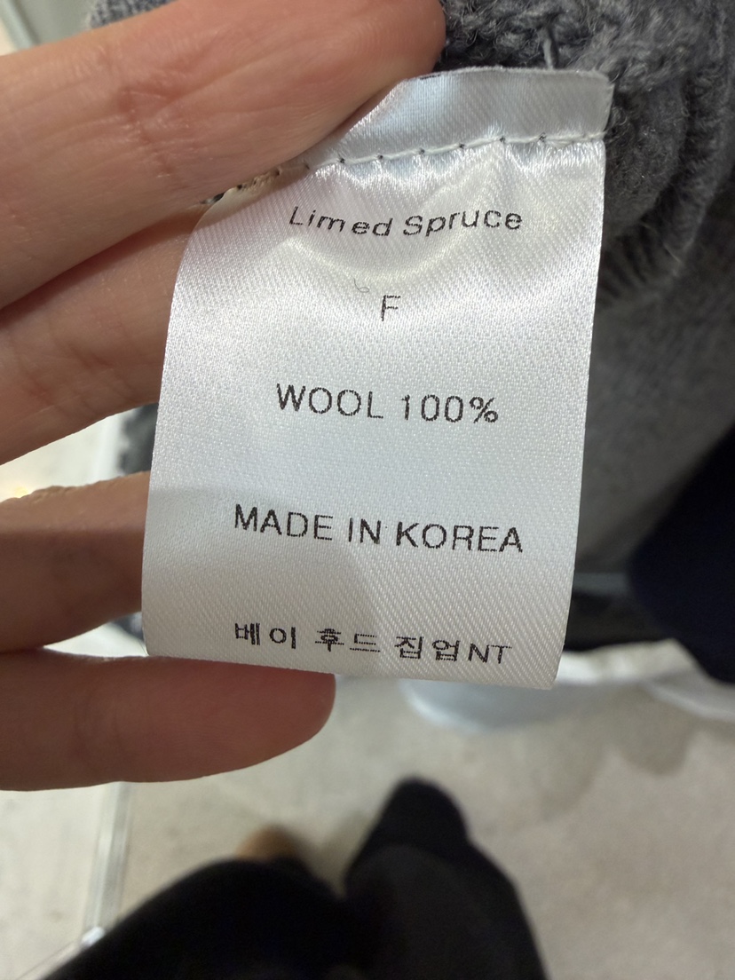 LIMED SPRUCE東大門㊣直郵女士新品25秋冬休閑人氣針織衫拉鏈LIMED SPRUCE針織衫