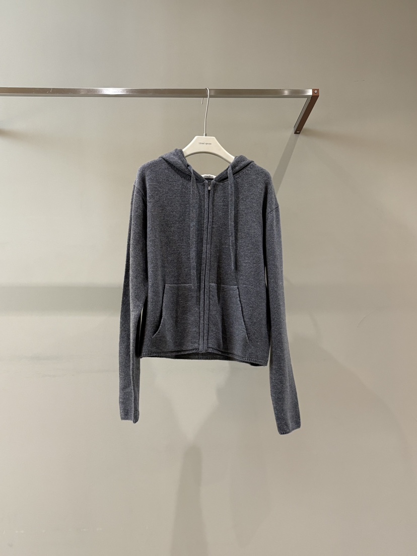 LIMED SPRUCE東大門㊣直郵女士新品25秋冬休閑人氣針織衫拉鏈LIMED SPRUCE針織衫圖色1