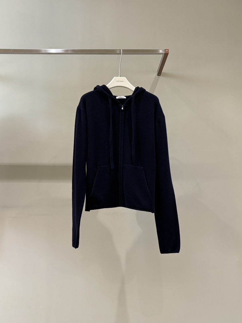 LIMED SPRUCE東大門㊣直郵女士新品25秋冬休閑人氣針織衫拉鏈LIMED SPRUCE針織衫圖色2