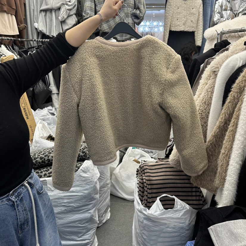 A-DEL韓國代購㊣女士新品推薦職業人氣熱賣25秋冬休閑夾克A-DEL夾克